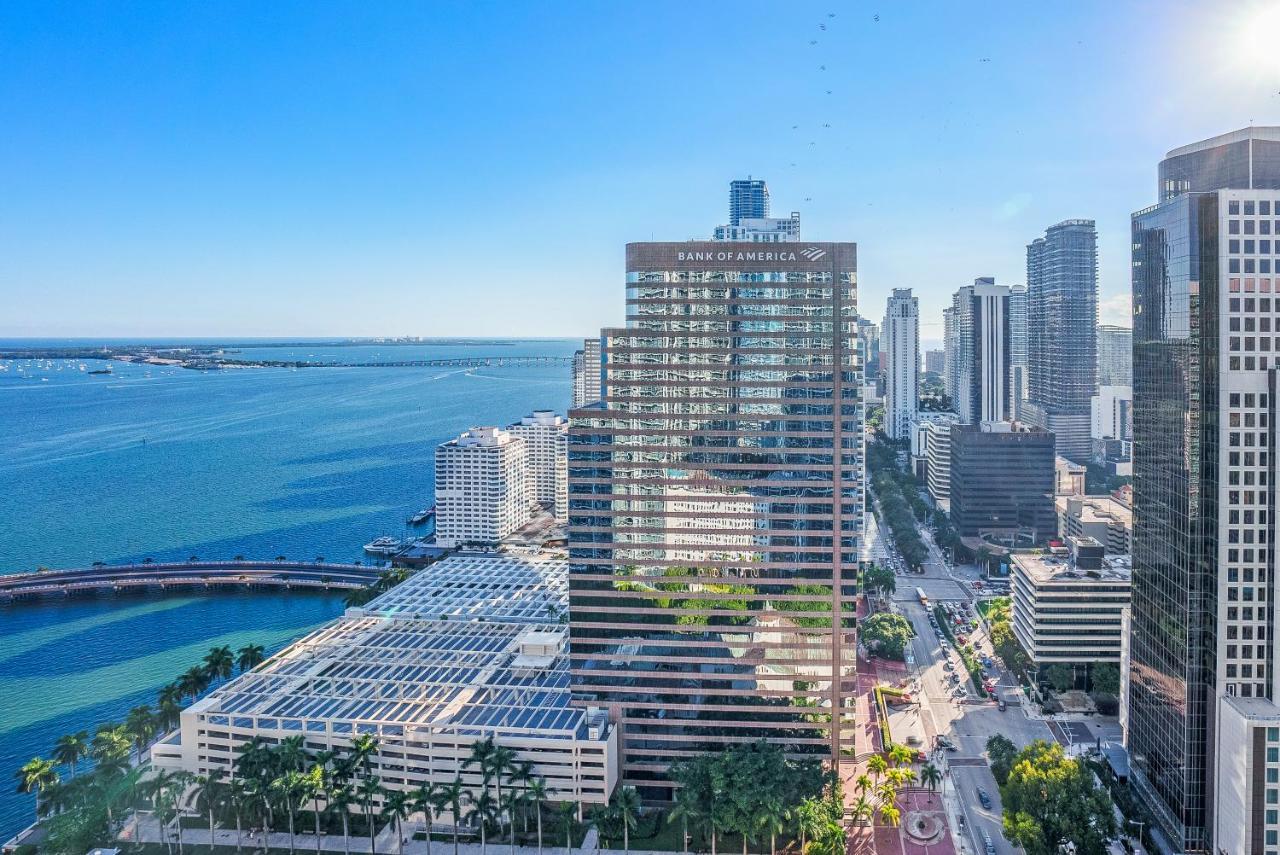 Splendid Unit Outstanding View-W Hotel Brickell Miami Exterior foto